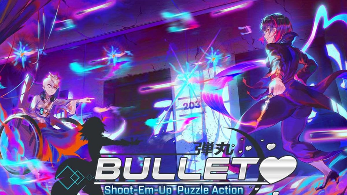 There is still time to pick up the light shoot-em-up puzzle action game Bullet on Kickstarter