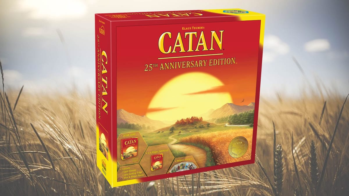 Sheep, wheat, and wood oh my, Catan 25th Anniversary Edition available now