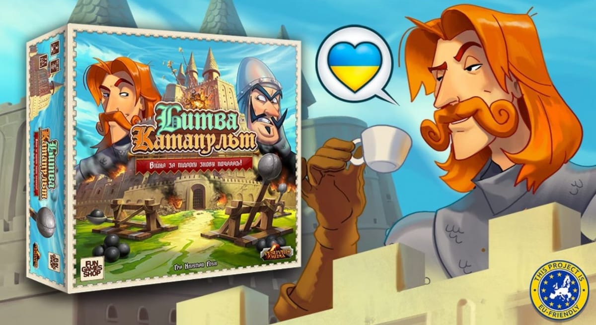 Catapult Feud Ukraine edition is available now on Kickstarter