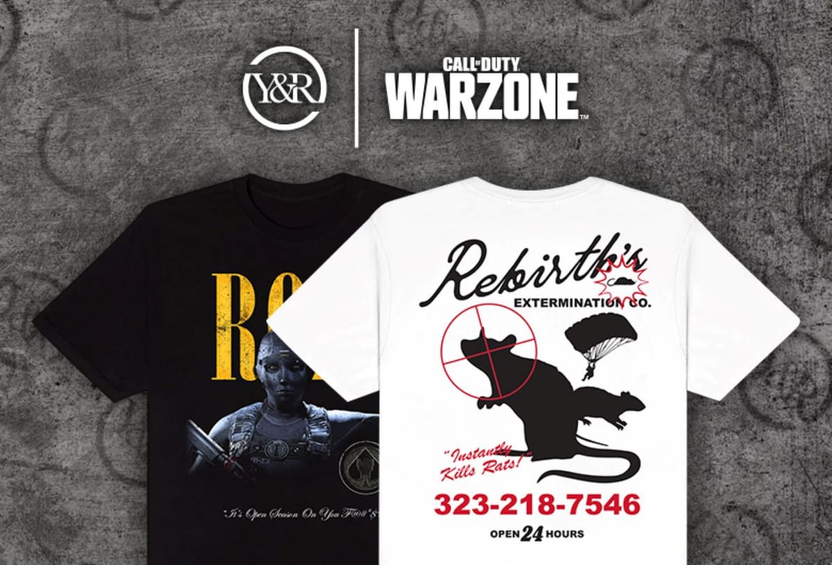 Call of Duty Partners with Young & Reckless for Exclusive T-Shirt Drop