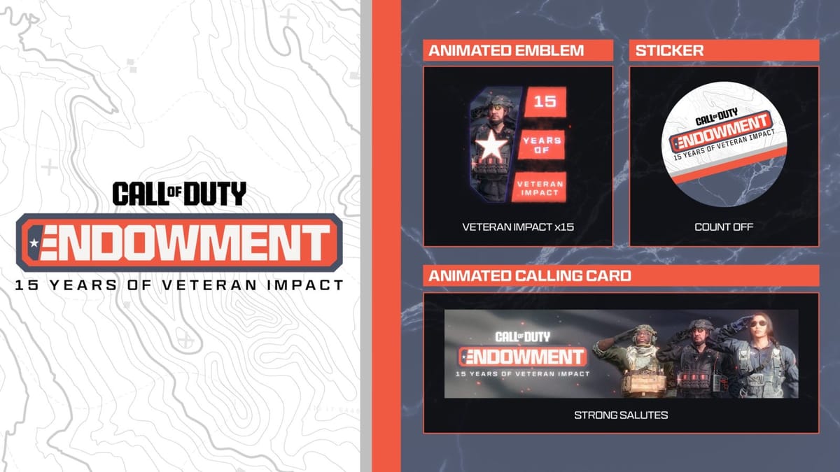 Happy Veterans Day! Call of Duty Endowment celebrates with free bundle for Black Ops 6 and Warzone