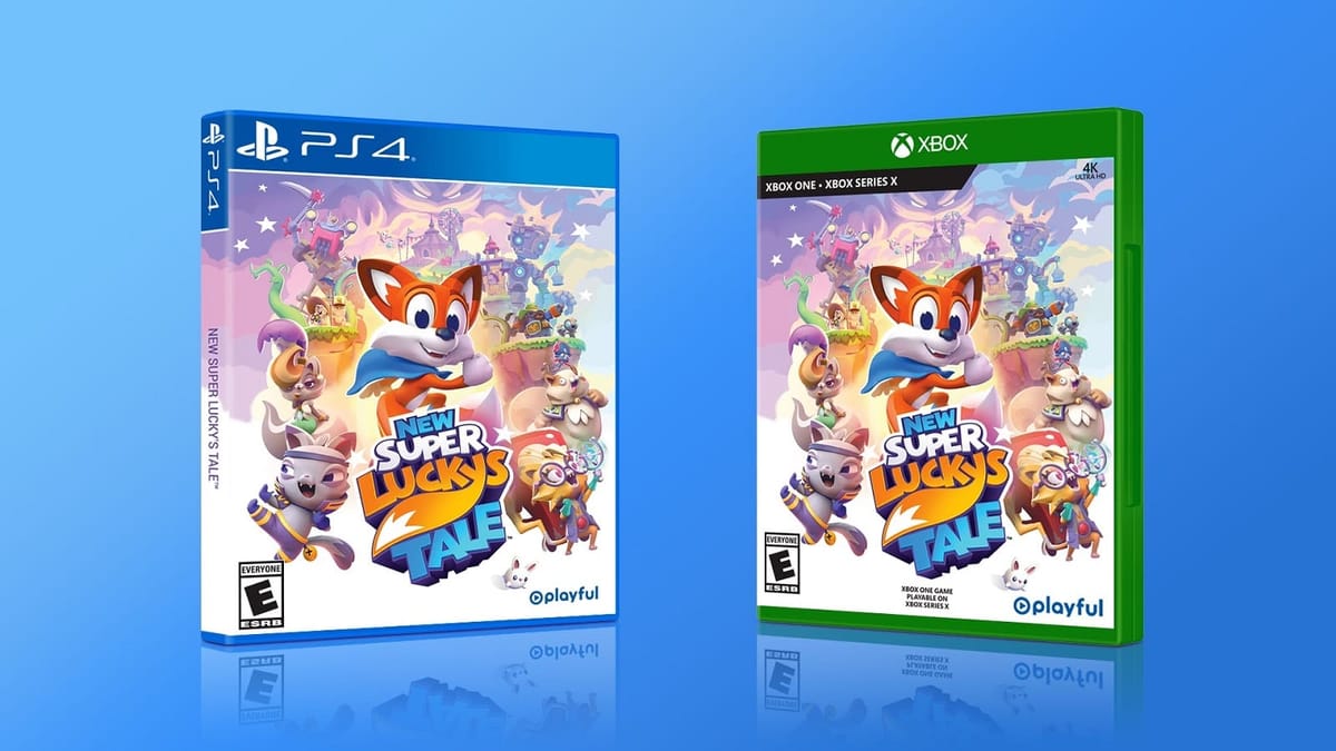 Lucky’s Tale franchise surpasses 3 million users, PS4 and Xbox One New Super Lucky’s Tale physical releases available now