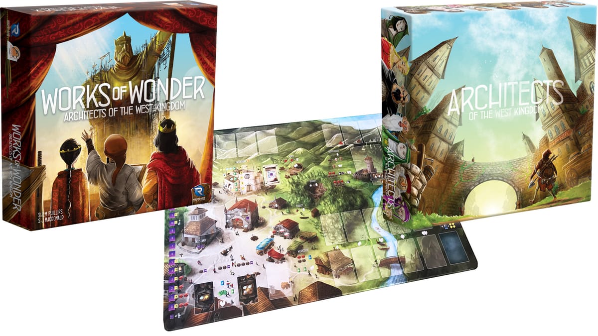 Architects of the West Kingdom gets expansion, collector’s box and playmat