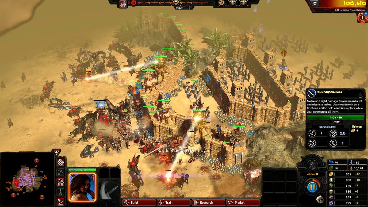 Deeper look at gameplay for Conan Unconquered revealed, RTS from the Command and Conquer devs