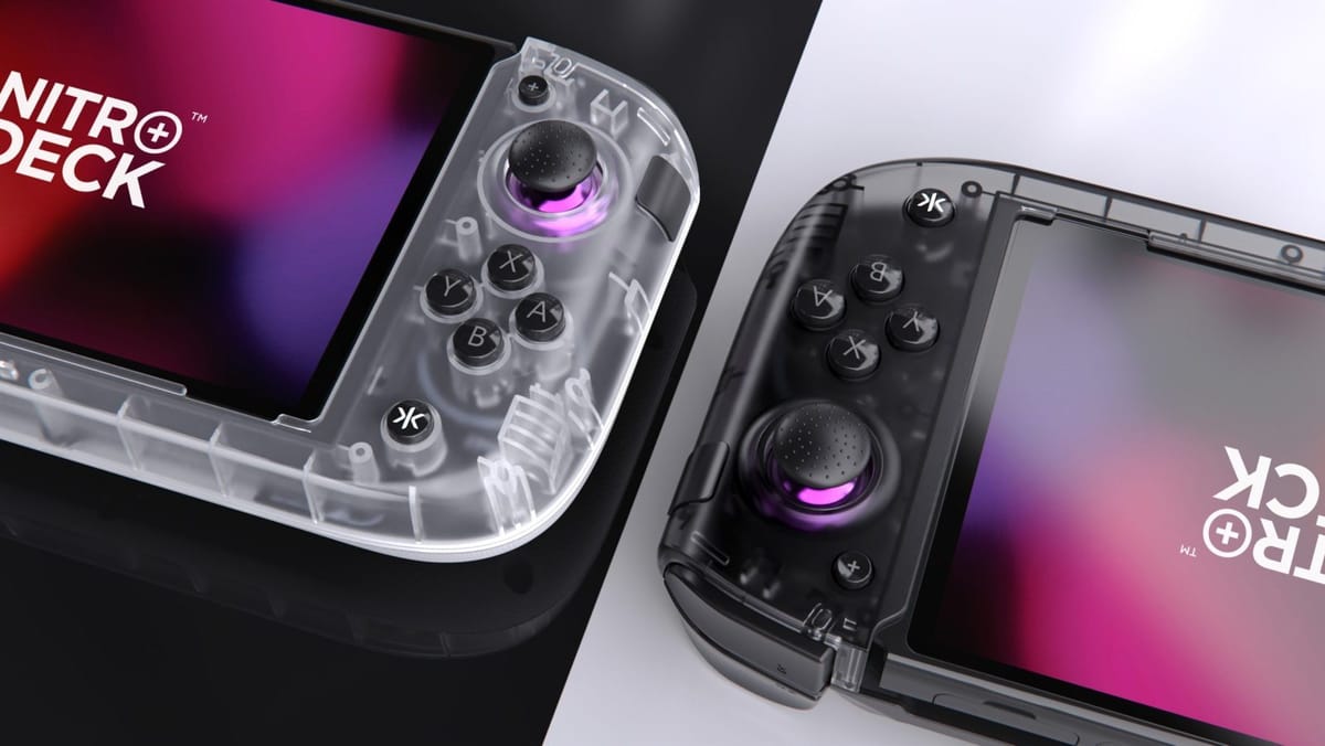 CRKD reveals Nitro Deck+, bringing extra innovation to your favorite Switch accessory