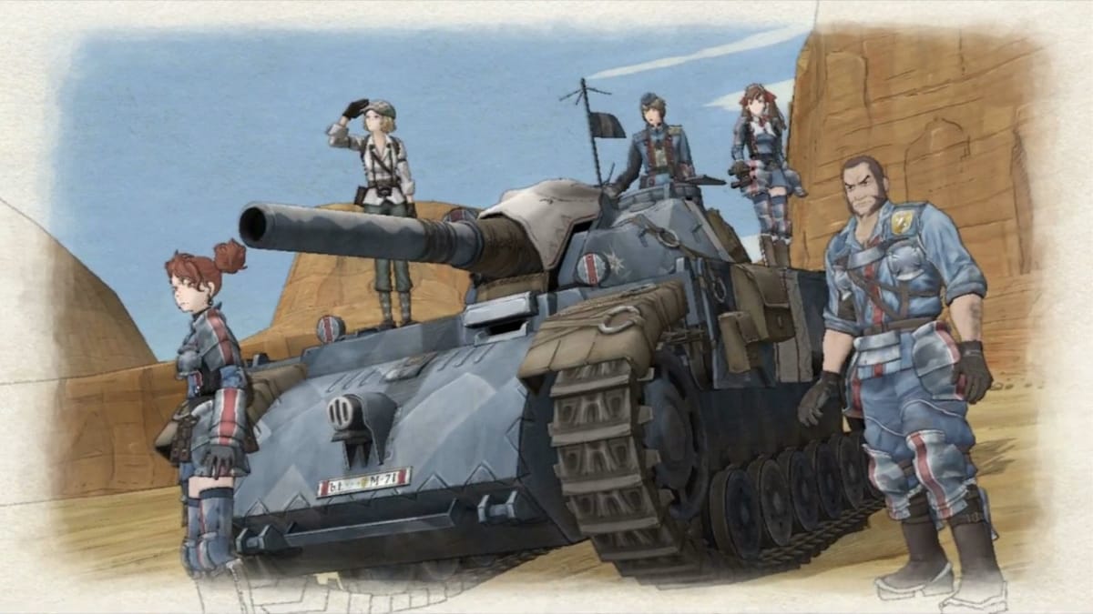 A war you can win on the go, the first Valkyria Chronicles will head to the Switch next month