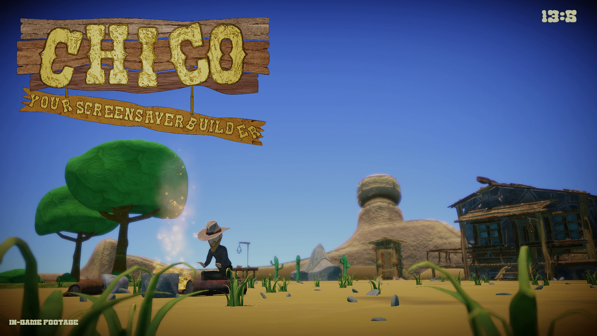 It’s time to build a screensaver you’ll love with Chico on Steam Early Access