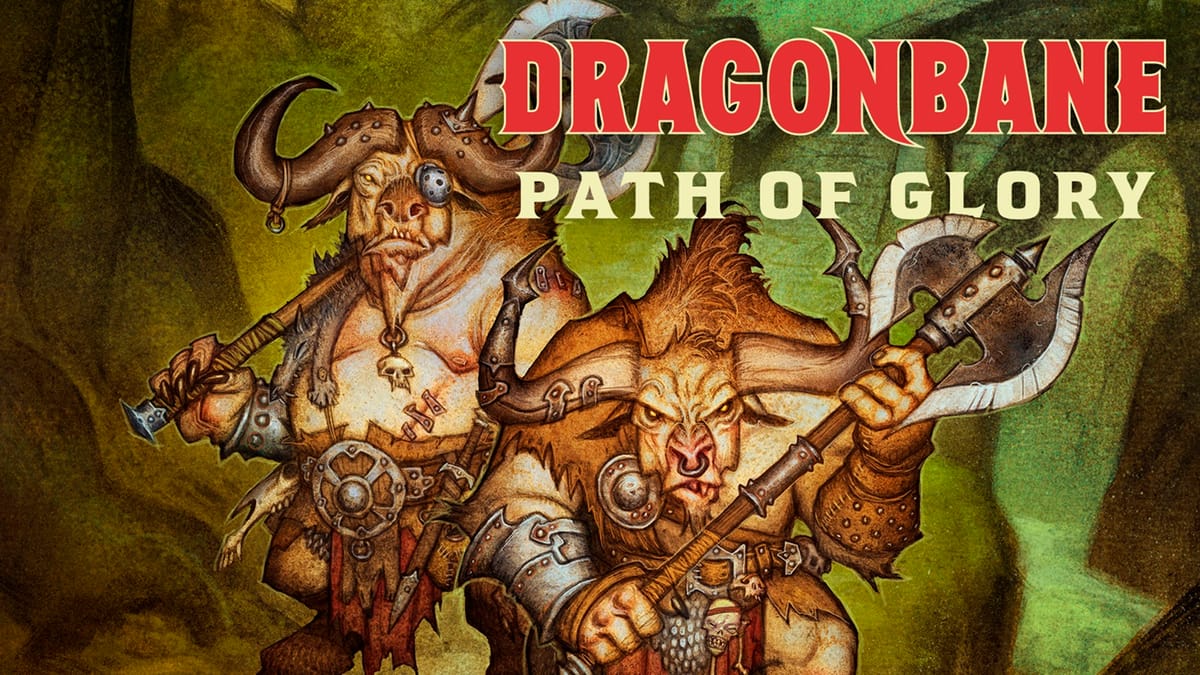 Dragonbane releases their first campaign book – Path of Glory