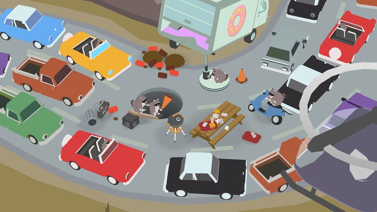 Take your trash pandas to go, Donut County to be released on Switch and Xbox One next week