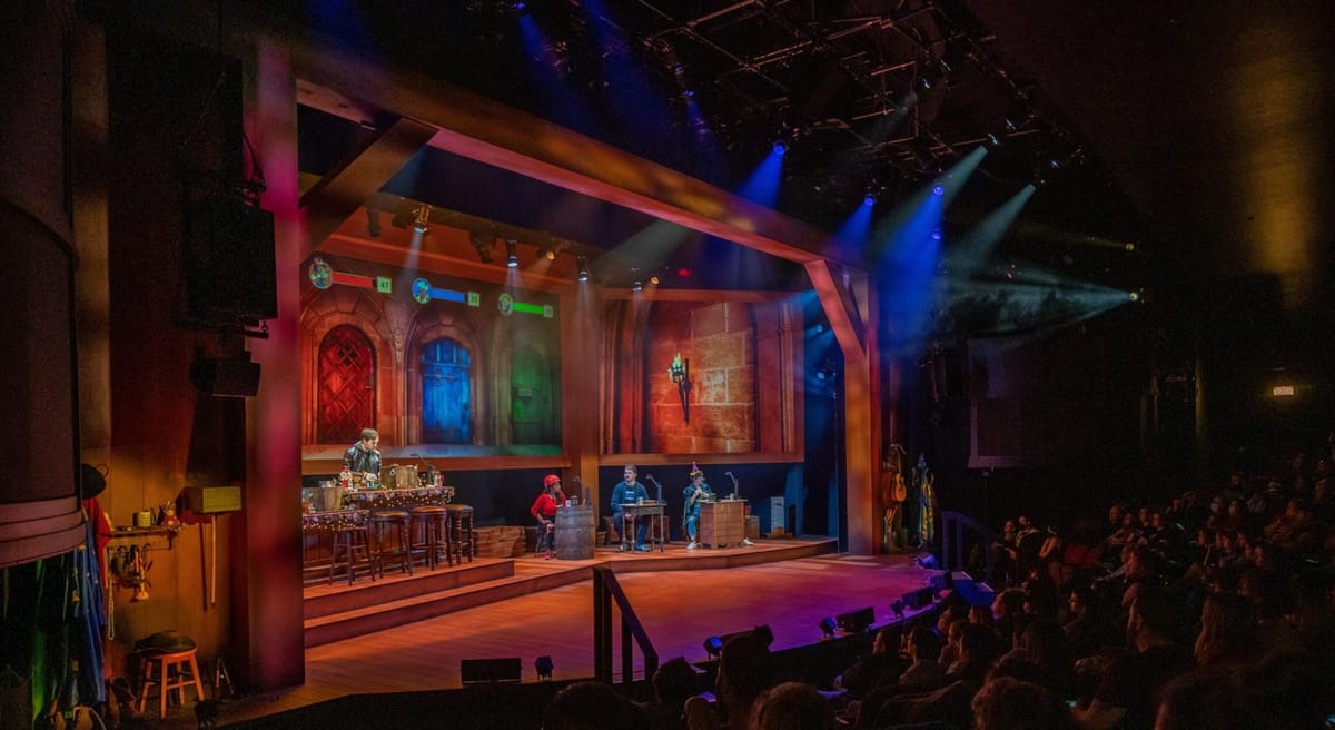 The official Dungeons & Dragons live theatrical experience, The Twenty-Sided Tavern, begins previews in April