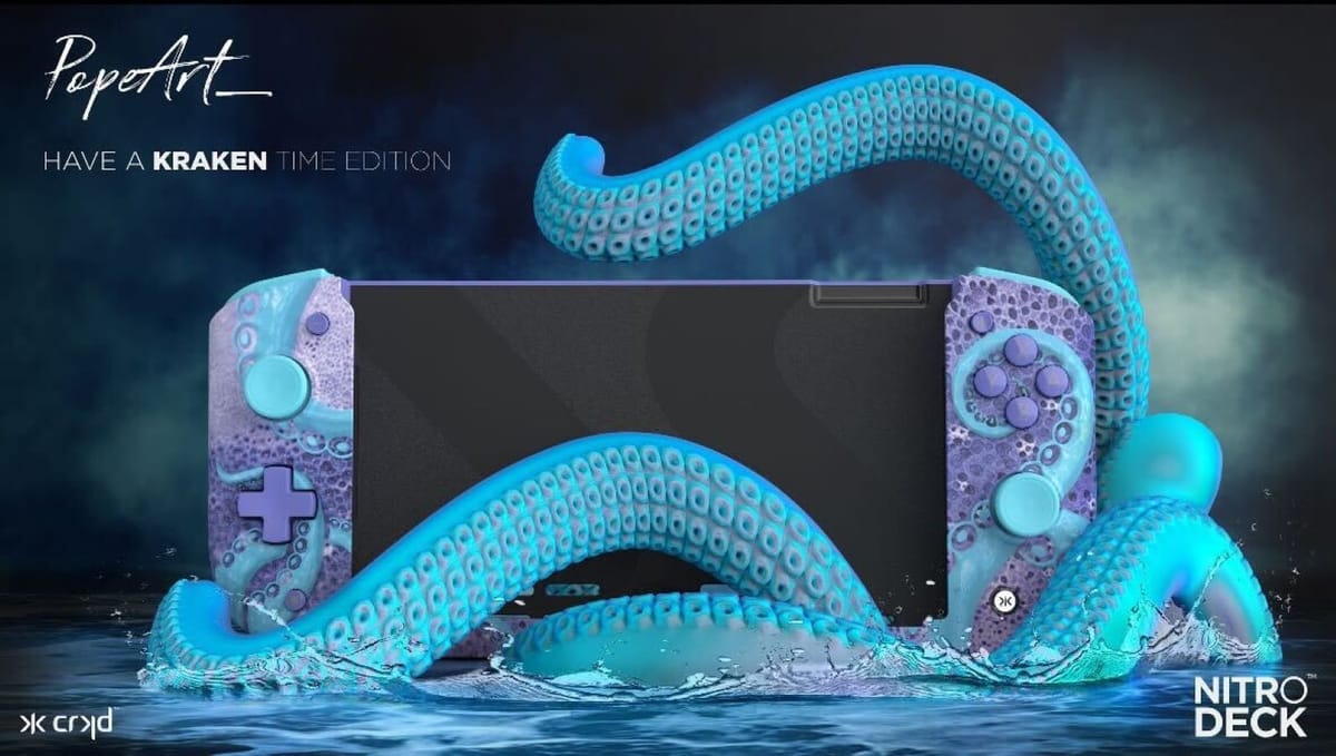 CRKD releases the Kraken with Special Edition Nitro Deck for Nintendo Switch