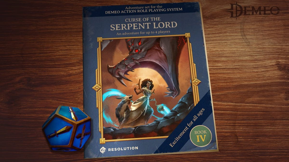 First look and release date of Demeo’s next adventure, Curse of the Serpent Lord, revealed on Twitter