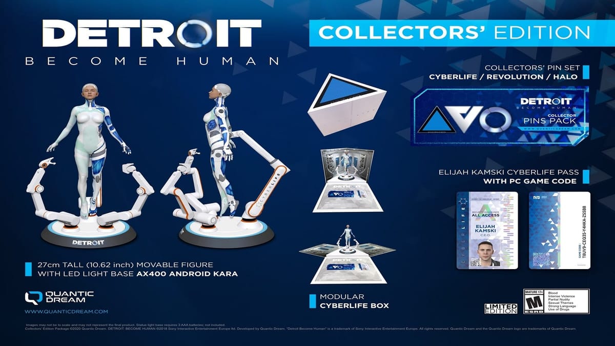 Kara gets the spotlight as Detroit: Become Human PC Collectors’ Edition is available now