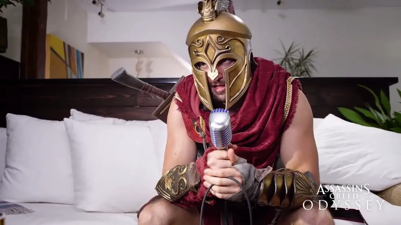 Assassin’s Creed Odyssey Alexa comments? That’s so sad Alexios, play Despacito