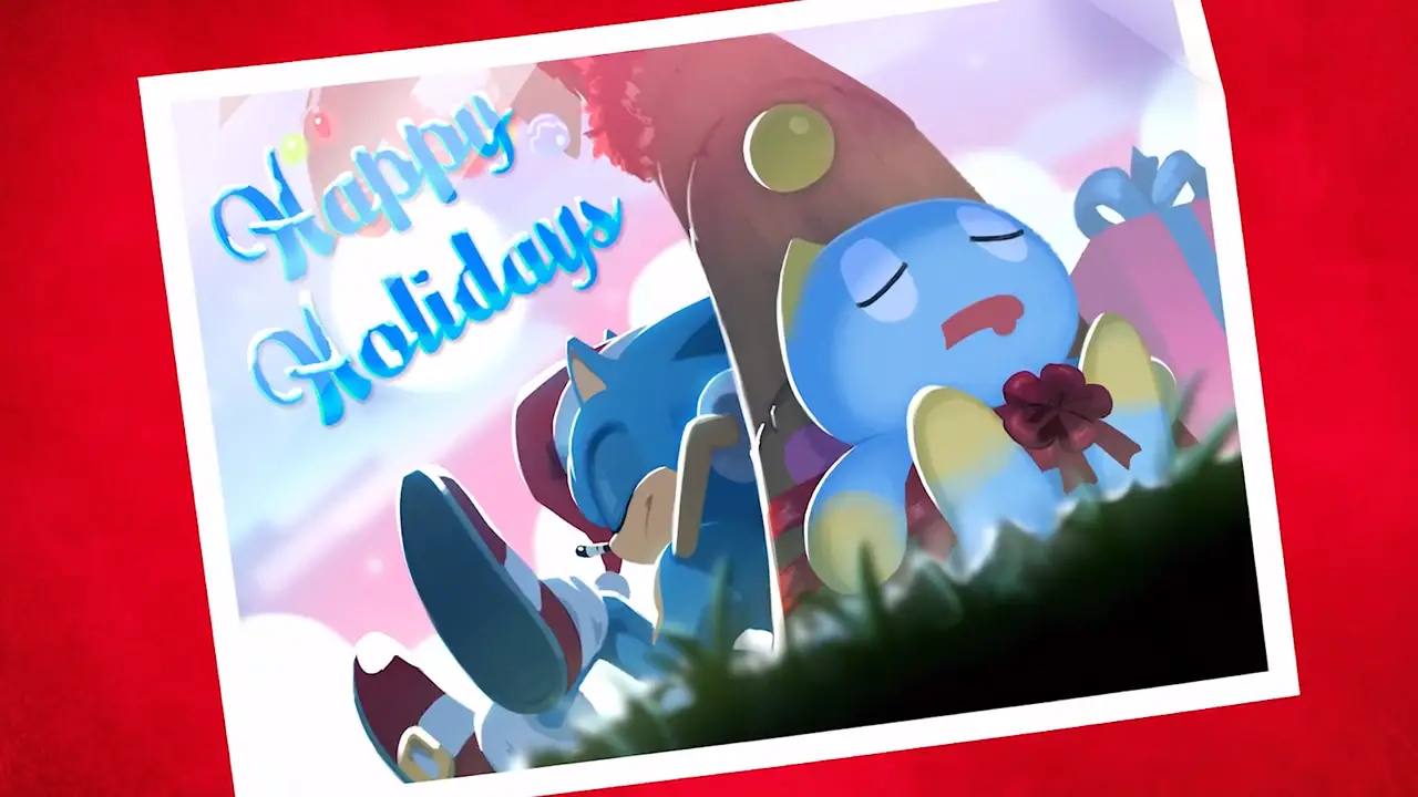 Cute and cuddly chaos combines this Christmas with a new Sonic holiday short