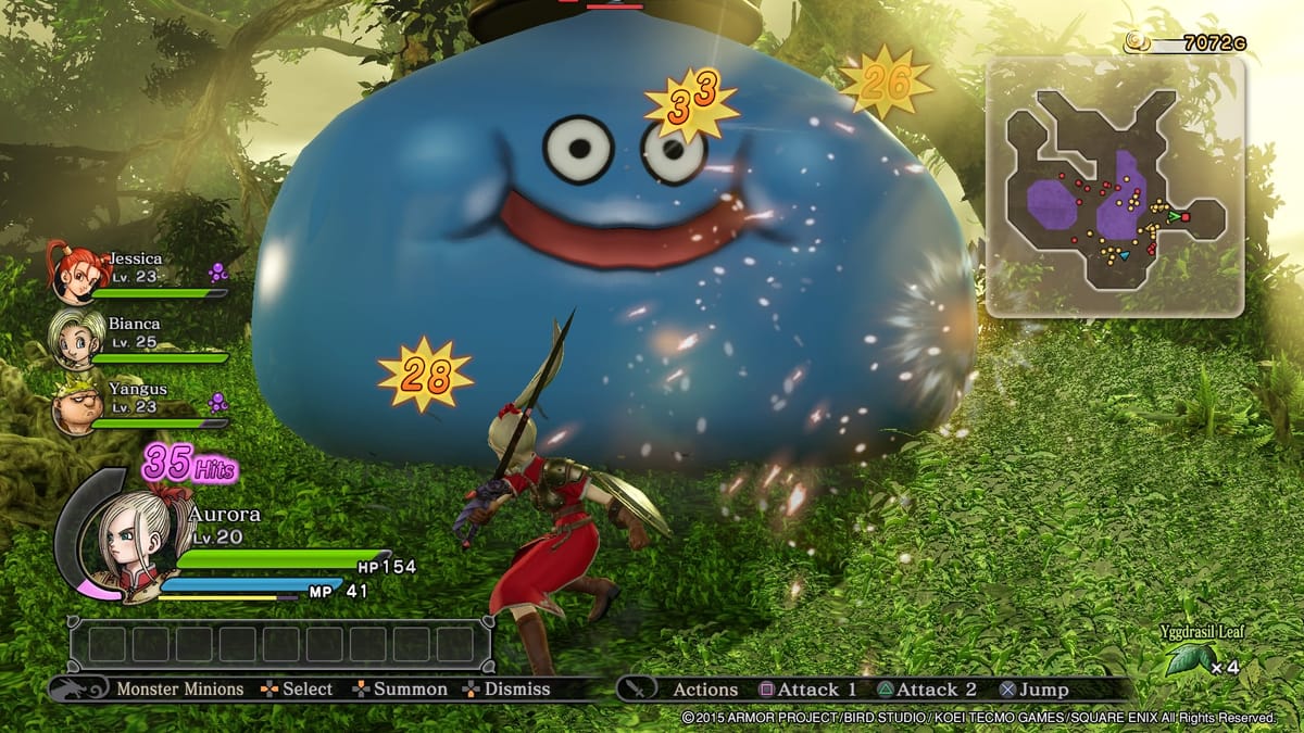 Four times the chaos, four times the charm — Dragon Quest Heroes: The World Tree’s Woe and the Blight Below review