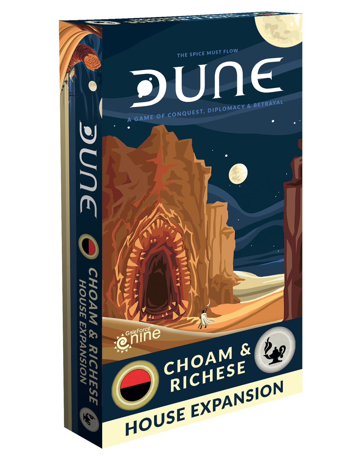 One House to rule the Spice Trade – Dune: a Game of Conquest, Diplomacy, & Betrayal: Choam & Ricese Expansion announced