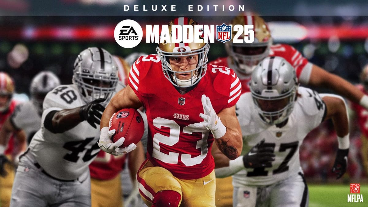 Christian McCaffrey is your Madden NFL 25 cover!