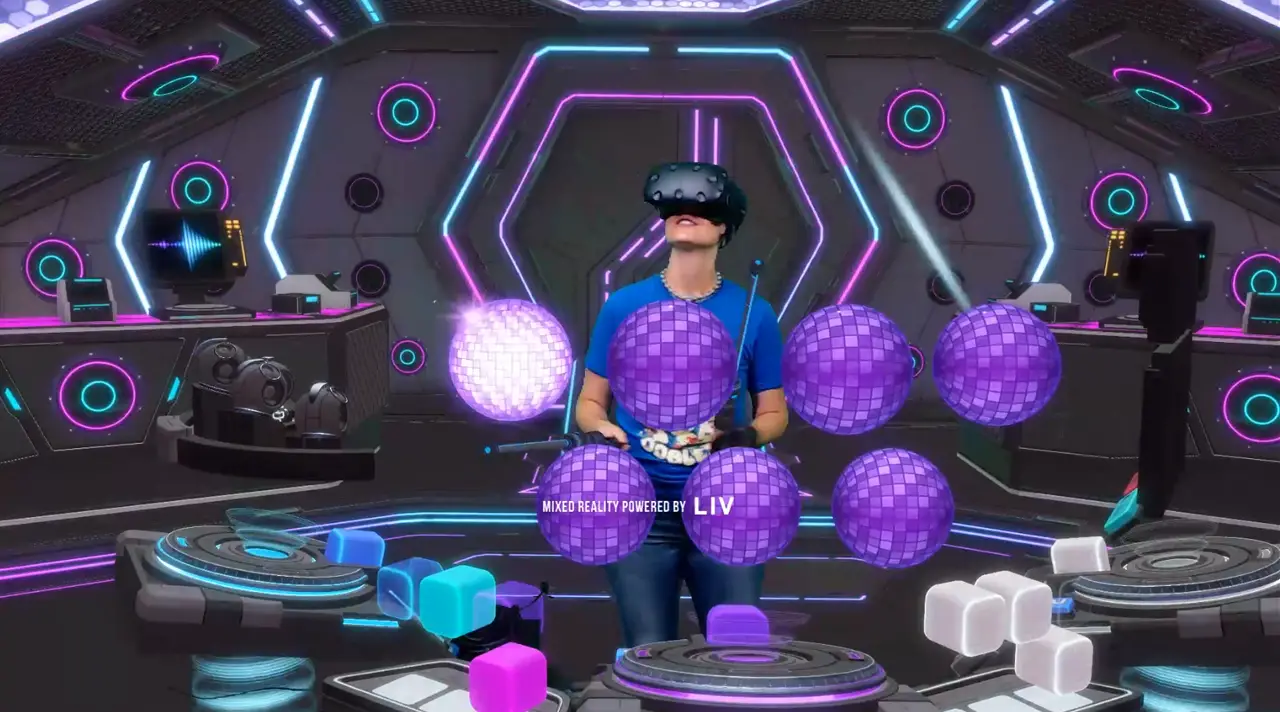 Become the DJ — Electronauts mixed-reality preview