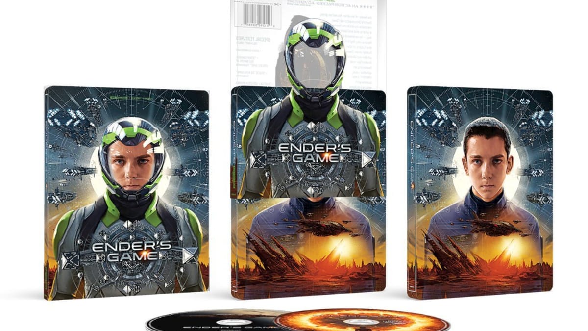 Lionsgate Announce: Ender’s Game arrives August 8 on 4K Ultra HD + Blu-ray + Digital SteelBook