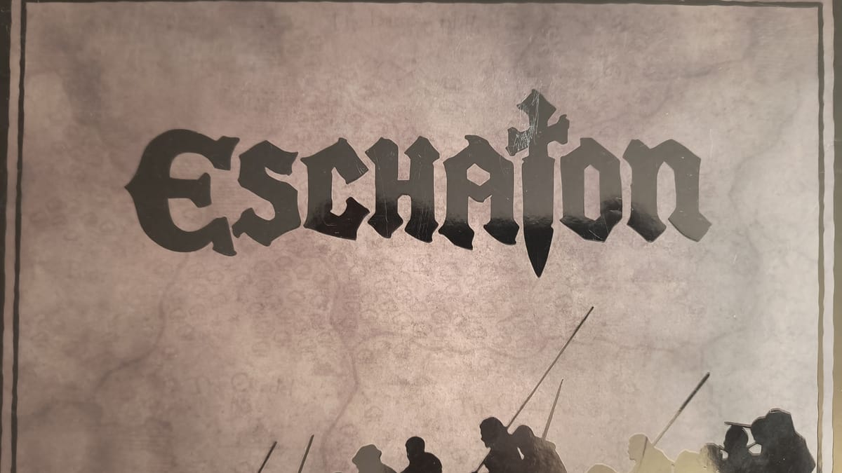 Eschaton Review — Discount Hot Topic: the board game