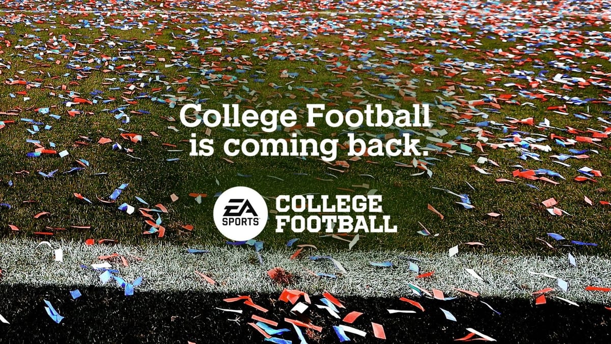 EA Sports College Football 25 is coming this summer, reveal in May