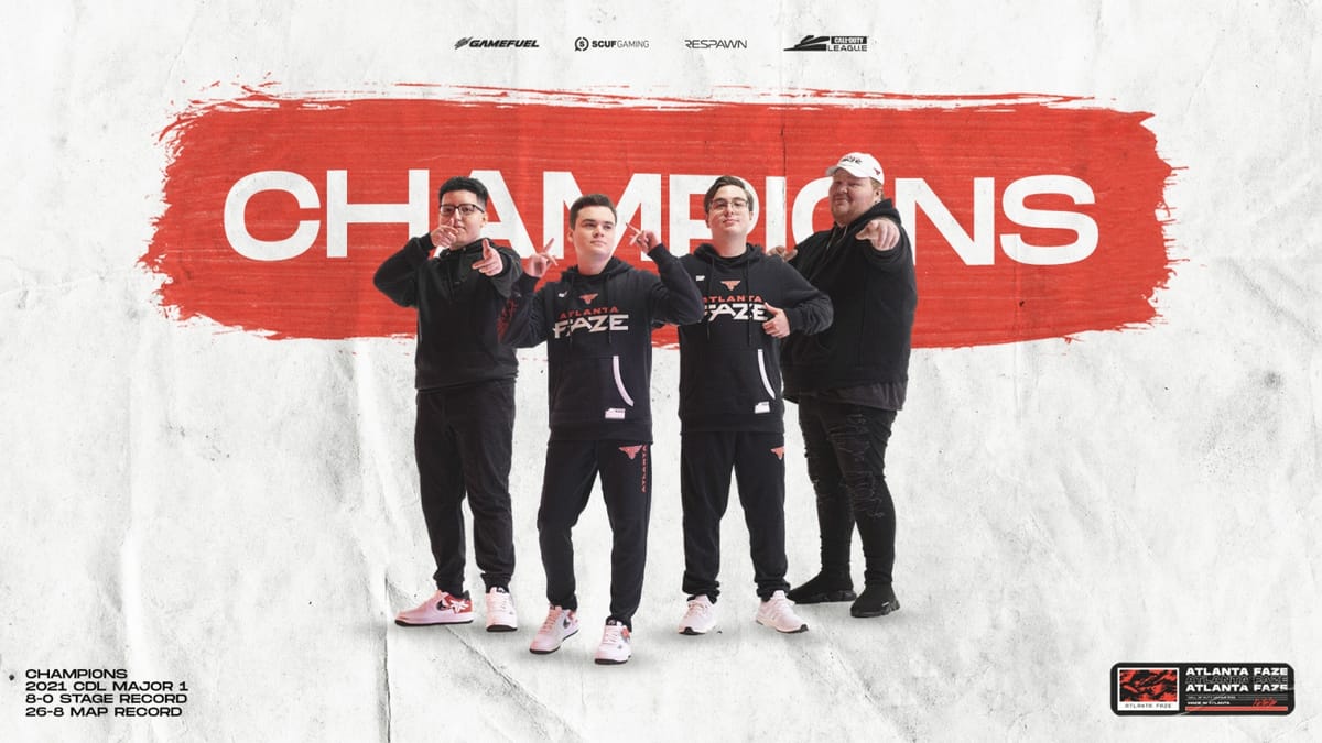 The champs are here — Talking about the first major tournament with Atlanta Faze