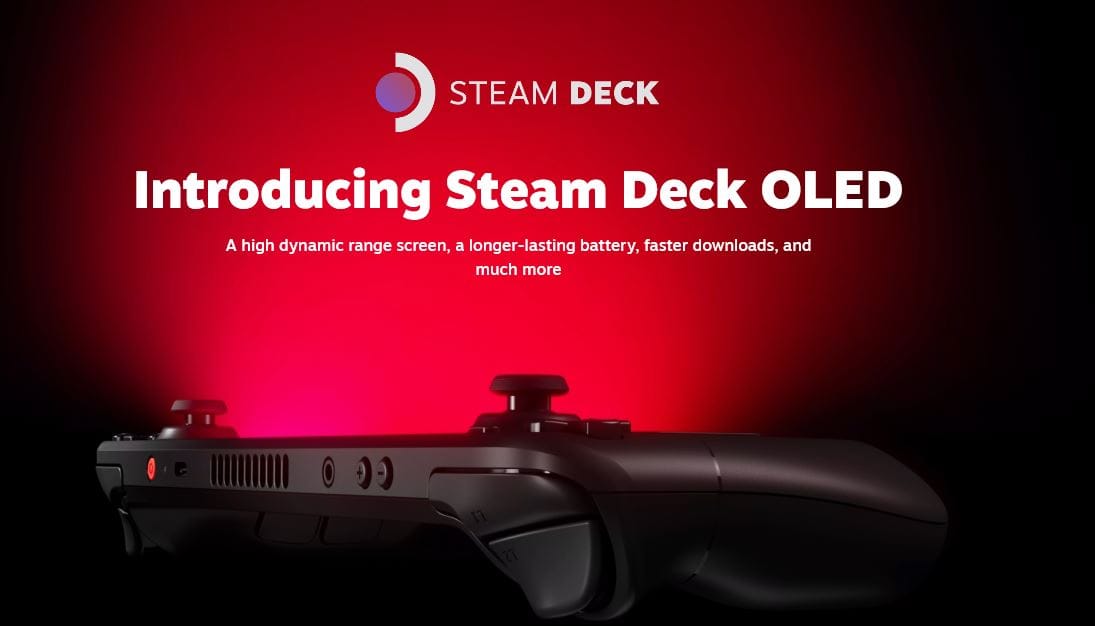 The Steam Deck OLED announced, available starting November 16th