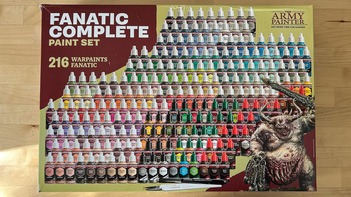 The Army Painter Fanatic Paints —  A collection of greatness