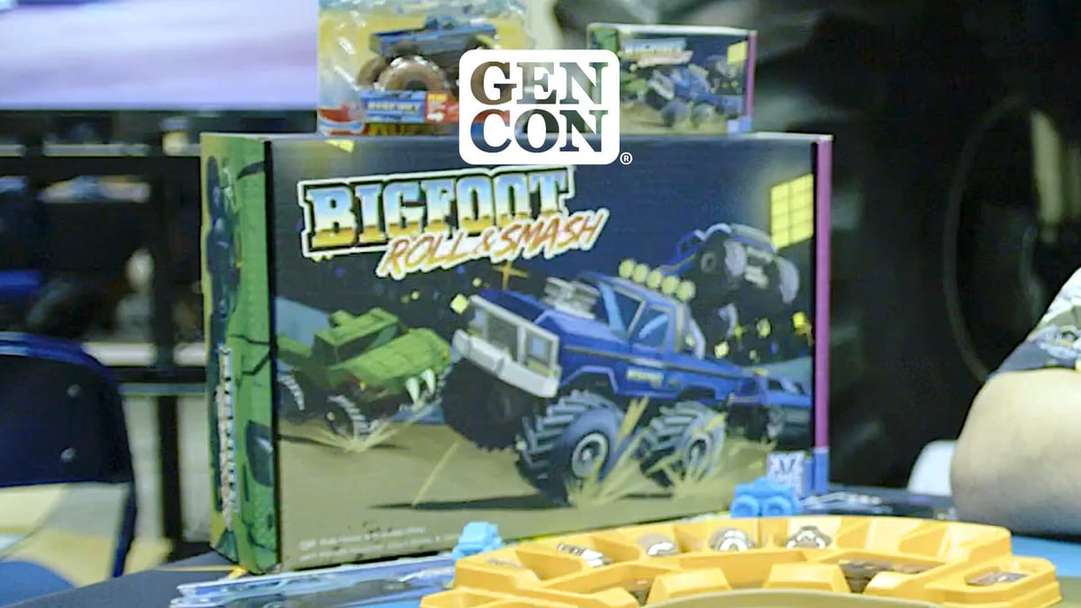 BIGFOOT: Roll and Smash Gen Con preview — Mayhem and big tires made by even bigger hearts