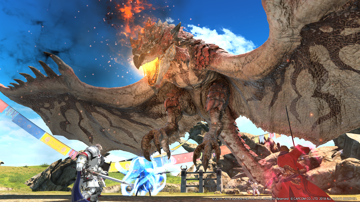 Get your party ready for Rathalos with the Final Fantasy XIV online event this August