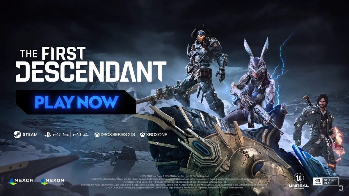 Looter shooter The First Descendant is now available