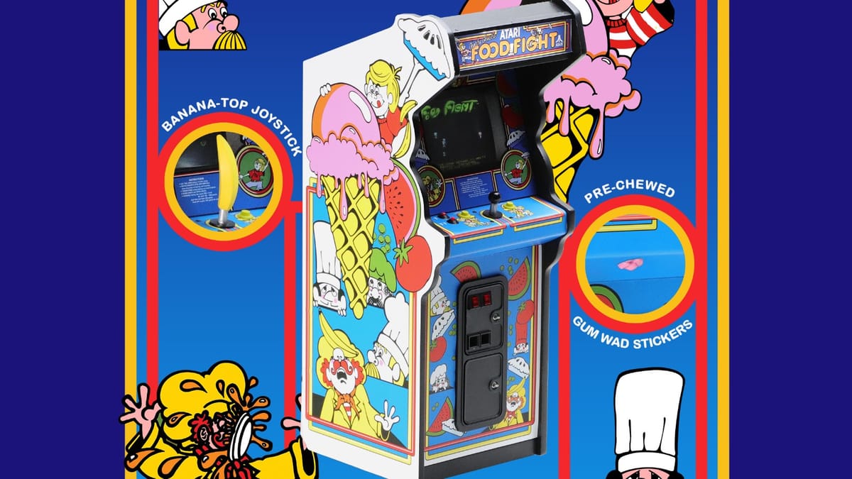 Experience pure ’80s nostalgia with New Wave’s new Food Fight X Replicade and Coke Replica Vending Machine mini fridges