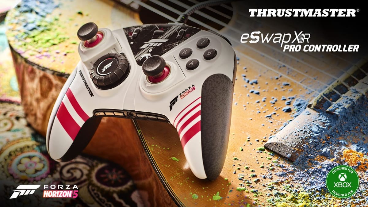 Thrustmaster unveils the ESWAP XR PRO- Forza Horizon 5 Edition Modular Controller, available now