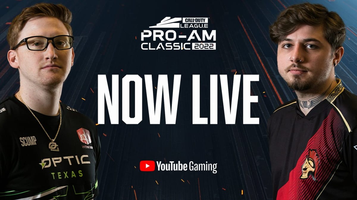 The Call Of Duty League Pro-Am Classic 2022 starts now!