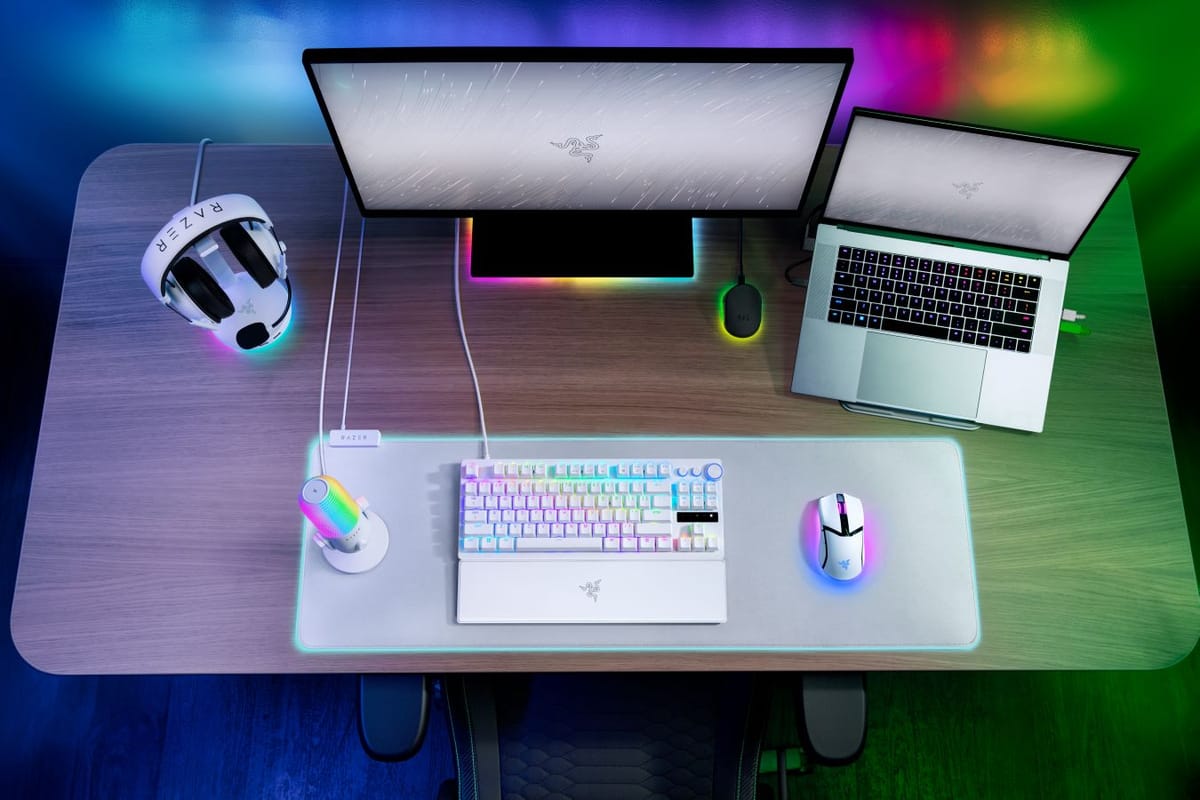 Razer drops new color variants with new White Editions of popular gear