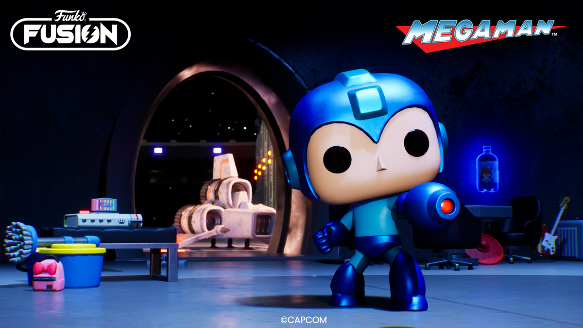 The Blue Bomber, Mega Man, arrives in Funko Fusion