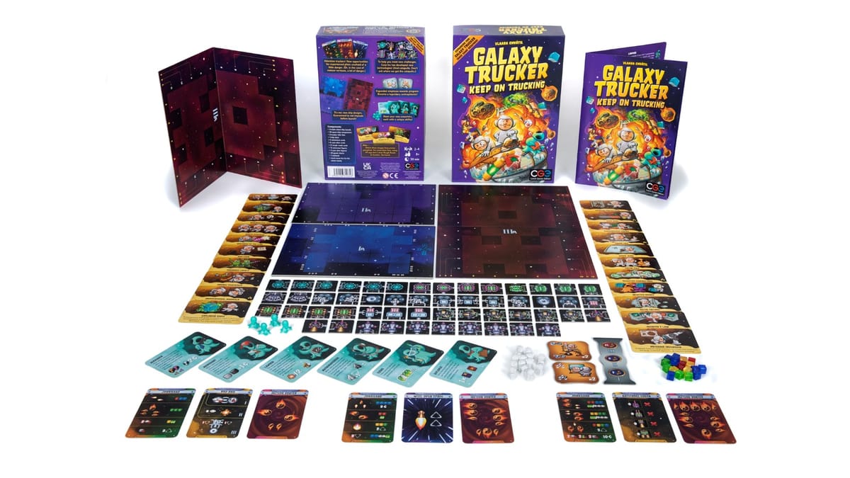 Galaxy Trucker: Keep on Trucking expansion now available in the USA