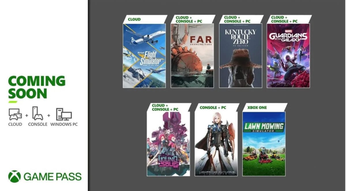 New and upcoming Xbox Game Pass games announced, Guardians of the Galaxy coming March 10th