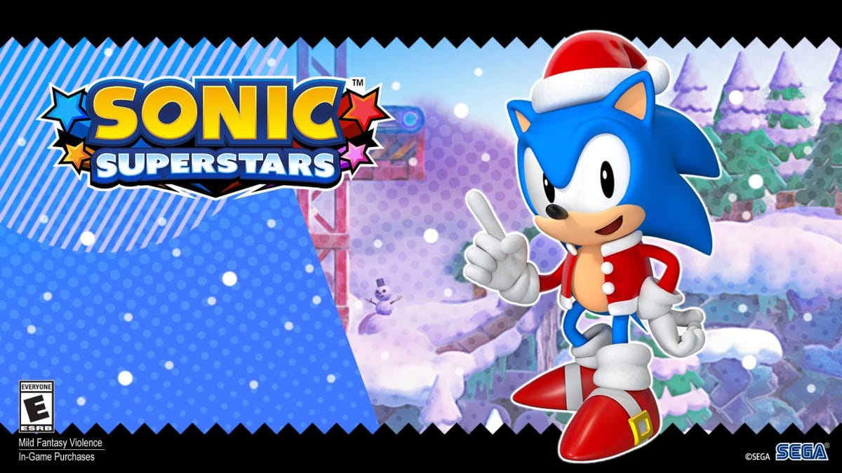 Celebrate the holidays with a Santa costume in Sonic Superstars