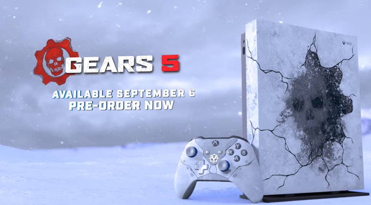 Gears 5 Limited Edition Xbox One X bundle announced, available for preorder now