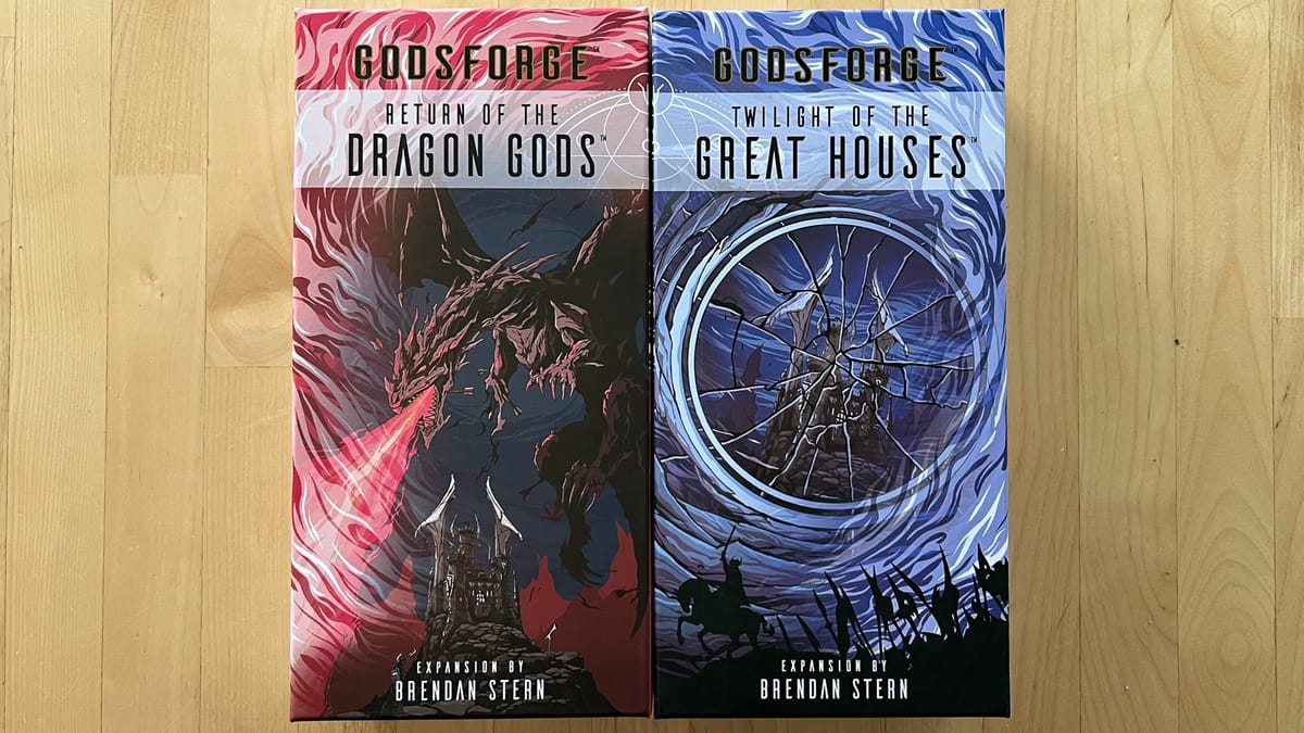 Godsforge Expansions Review —  Houses and Dragons