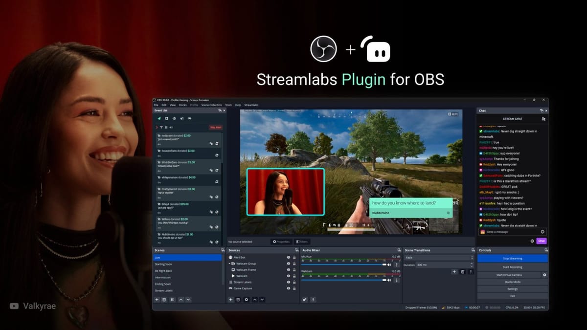 Get rid of double apps as Streamlabs drops into OBS