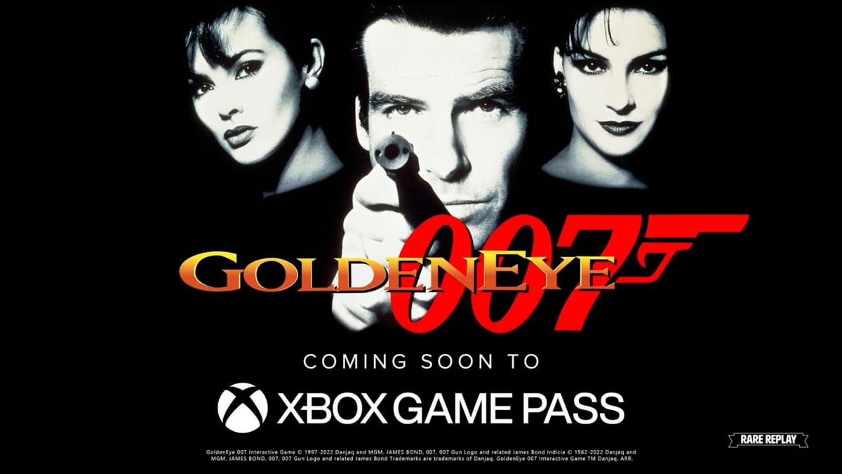 Ready for a round of slappers only? Goldeneye 007 is heading to Xbox Game Pass