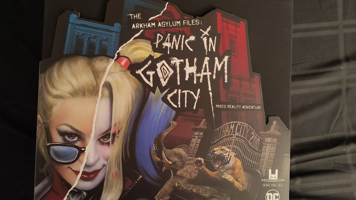 The Arkham Asylum Files: Panic in Gotham City review — Through the black mirror