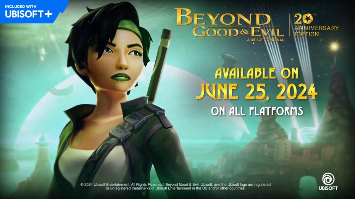 Beyond Good & Evil: 20th Anniversary Edition arrives June 25