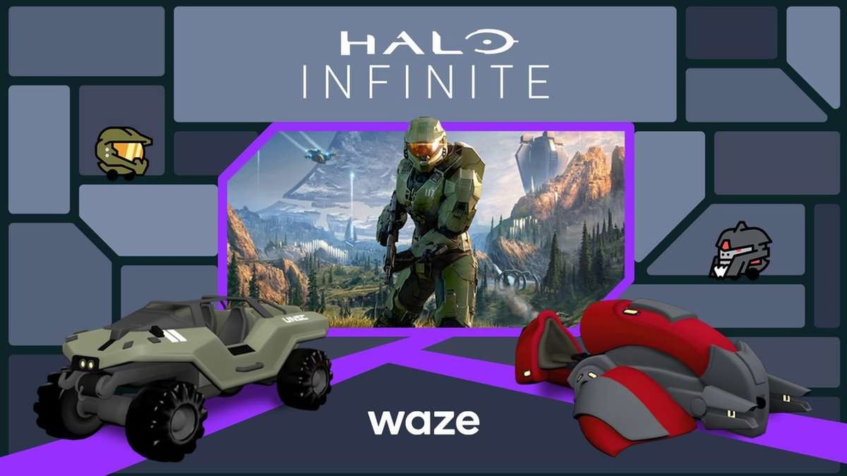 Hey Cortana, open Waze – Halo Infinite content coming to… Waze