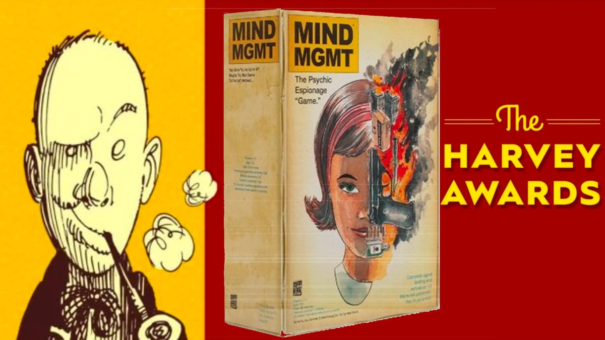 Mind MGMT: The Psychic Espionage “Game” becomes first board game to get nominated for a Harvey Award