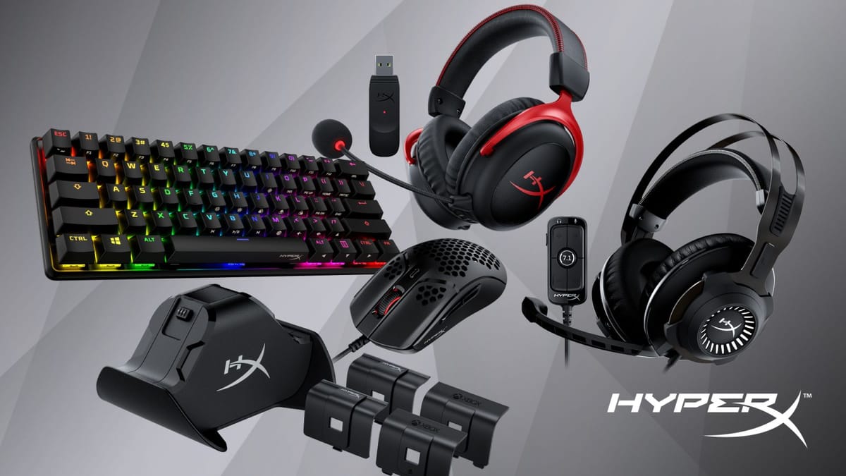 HyperX Reveals All-New PC and Console Gaming Gear for CES 2021