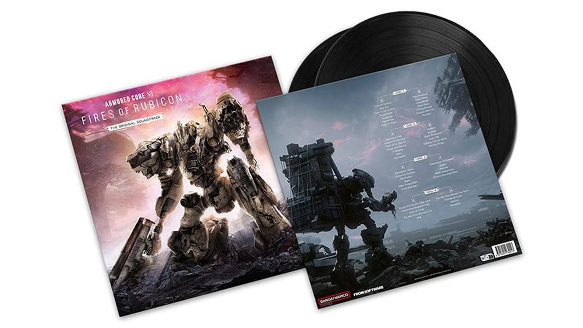 Vinyl soundtrack for Armored Core VI Fires of Rubicon announced just in time for the holidays